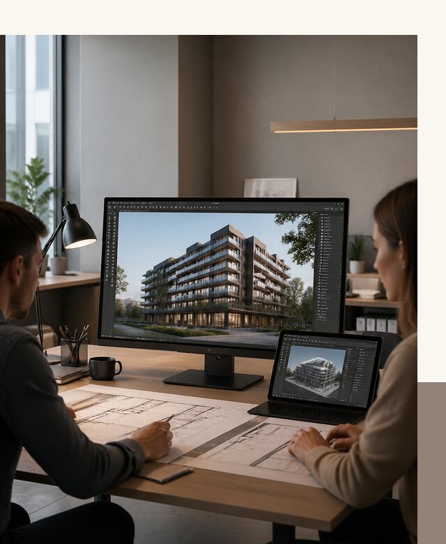 3D визуализация архитектуры и объектов строительства в Старом Осколе