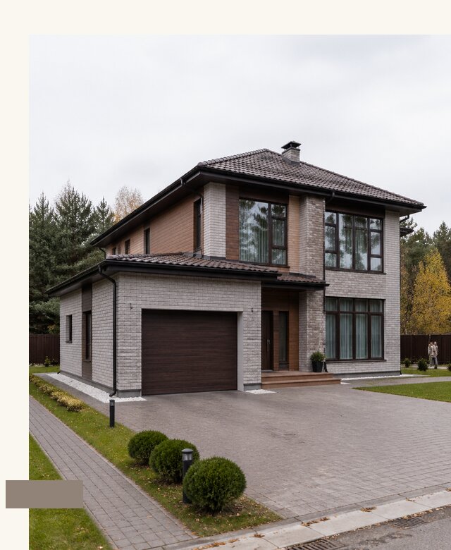Проект дома 8 на 8 с гаражом в Старом Осколе по цене 35410 | А3дПро-Срк